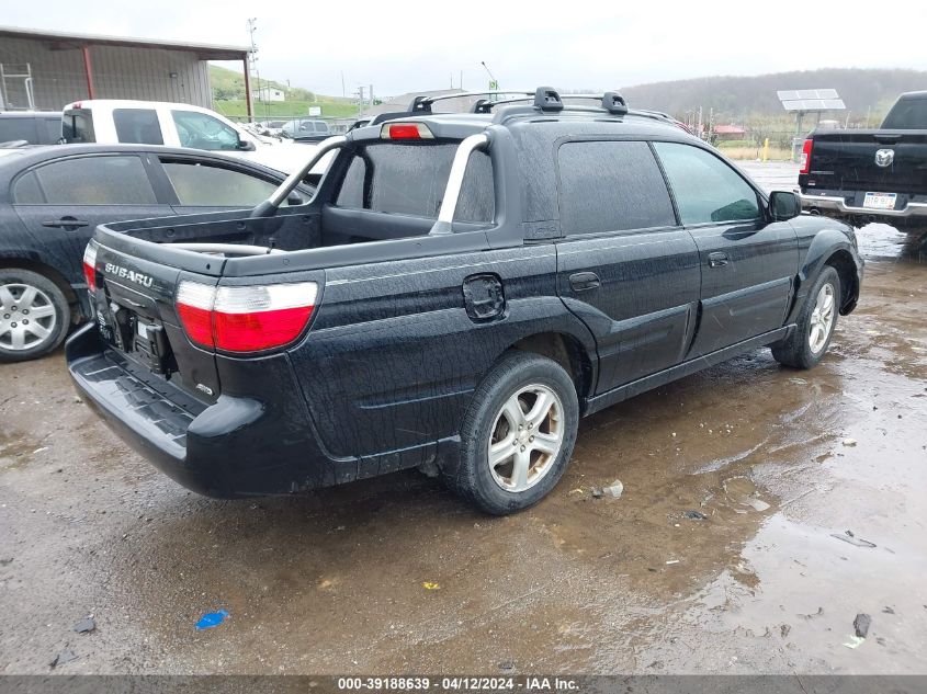 4S4BT62C067105840 | 2006 SUBARU BAJA