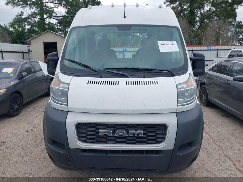 2019 RAM PROMASTER 2500 HIGH ROOF 159 WB 3C6TRVDG4KE526785