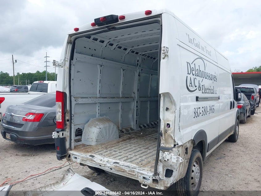 2019 RAM PROMASTER 2500 HIGH ROOF 159 WB 3C6TRVDG4KE526785