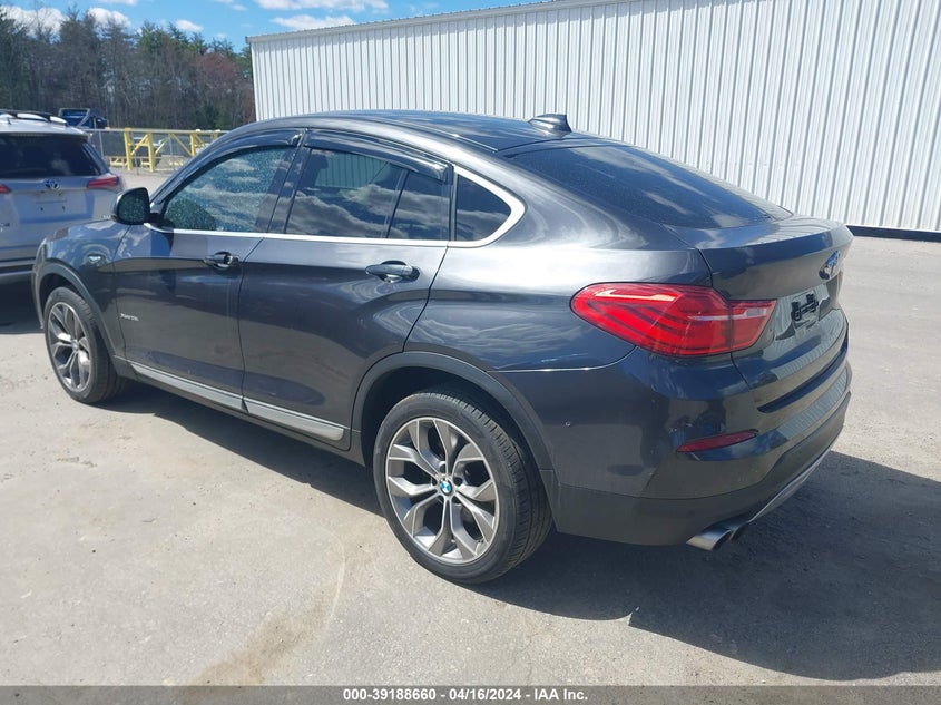 2015 BMW X4 xDrive28I VIN: 5UXXW3C52F0M89143 Lot: 39188660