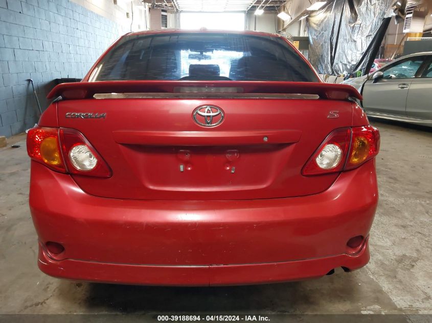 2T1BU40E39C058459 | 2009 TOYOTA COROLLA