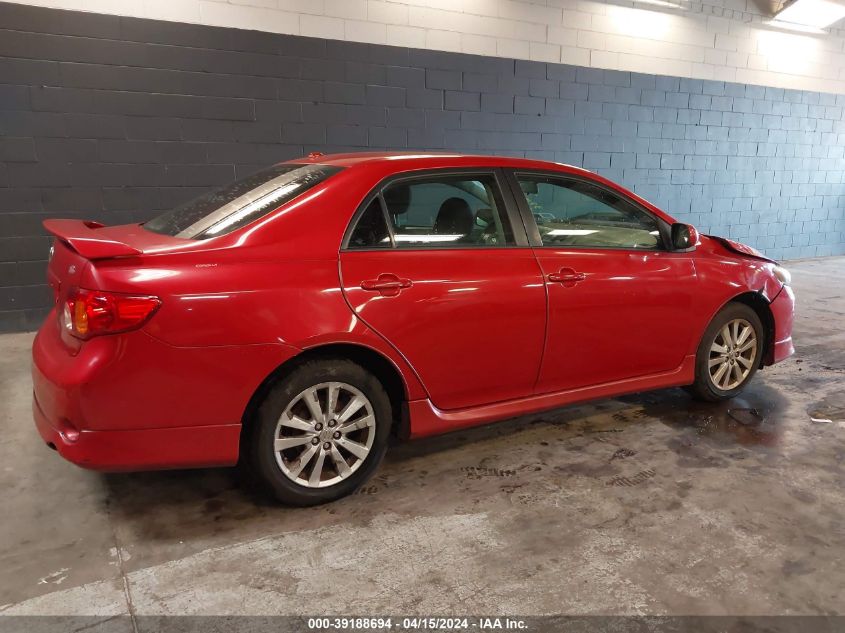 2T1BU40E39C058459 | 2009 TOYOTA COROLLA