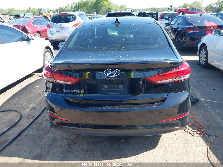 VIN 5NPD84LF0JH322496 2018 HYUNDAI ELANTRA SEL