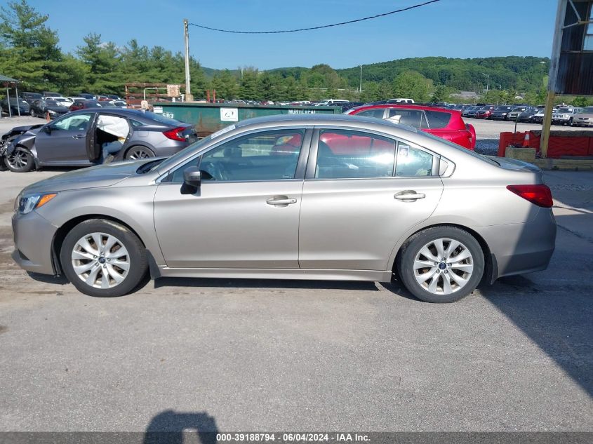 2017 Subaru Legacy 2.5I Premium VIN: 4S3BNAF66H3052822 Lot: 39188794