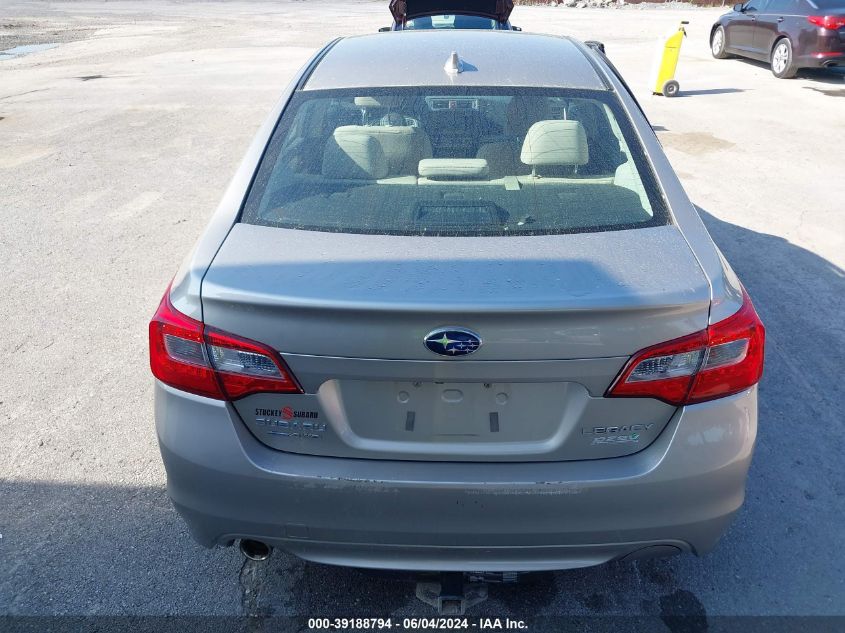 2017 Subaru Legacy 2.5I Premium VIN: 4S3BNAF66H3052822 Lot: 39188794