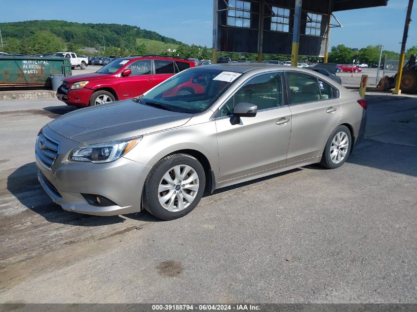 2017 Subaru Legacy 2.5I Premium VIN: 4S3BNAF66H3052822 Lot: 39188794