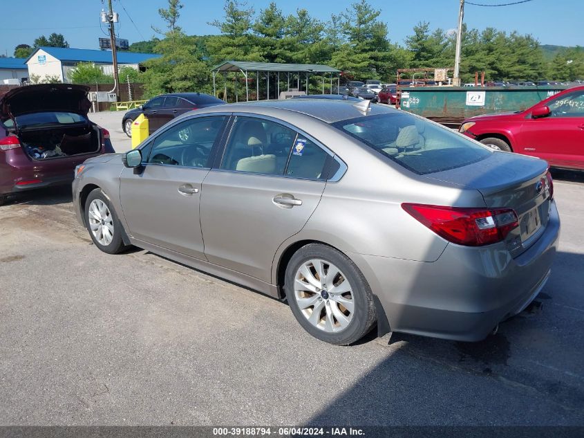 2017 Subaru Legacy 2.5I Premium VIN: 4S3BNAF66H3052822 Lot: 39188794