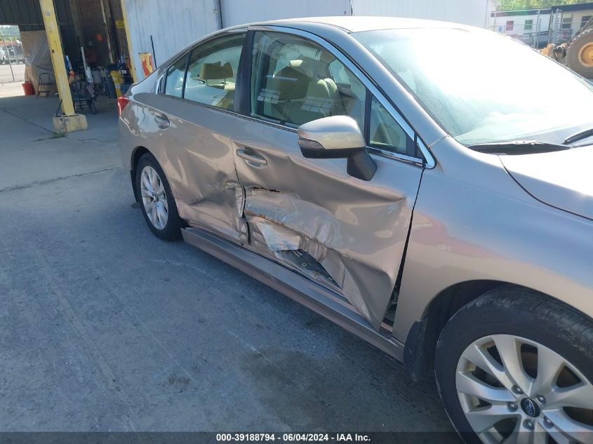 2017 Subaru Legacy 2.5I Premium VIN: 4S3BNAF66H3052822 Lot: 39188794