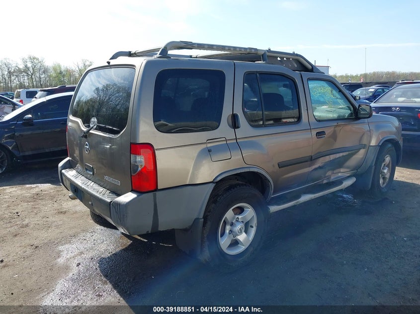 2004 Nissan Xterra Xe VIN: 5N1ED28T34C648677 Lot: 39188851