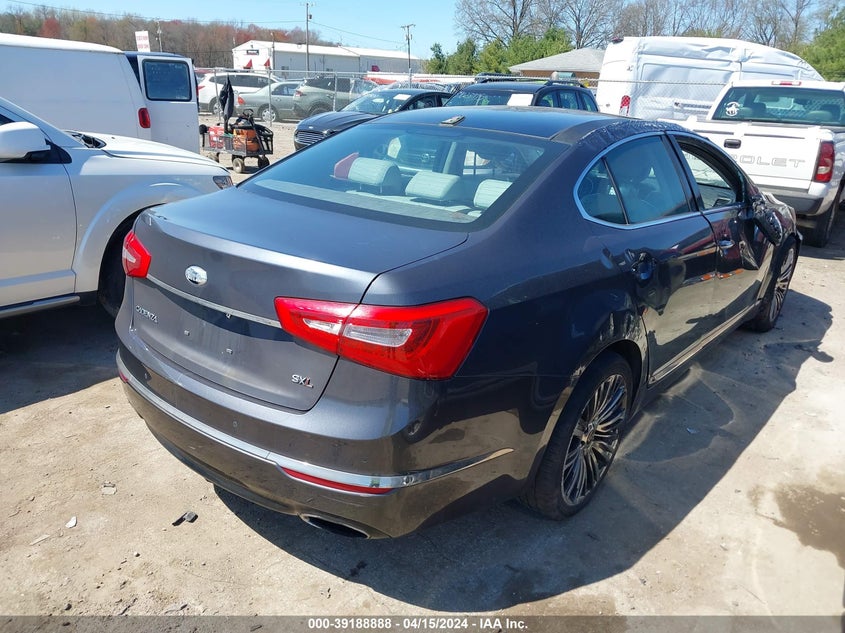 2014 Kia Cadenza Limited VIN: KNALN4D77E5145444 Lot: 39188888