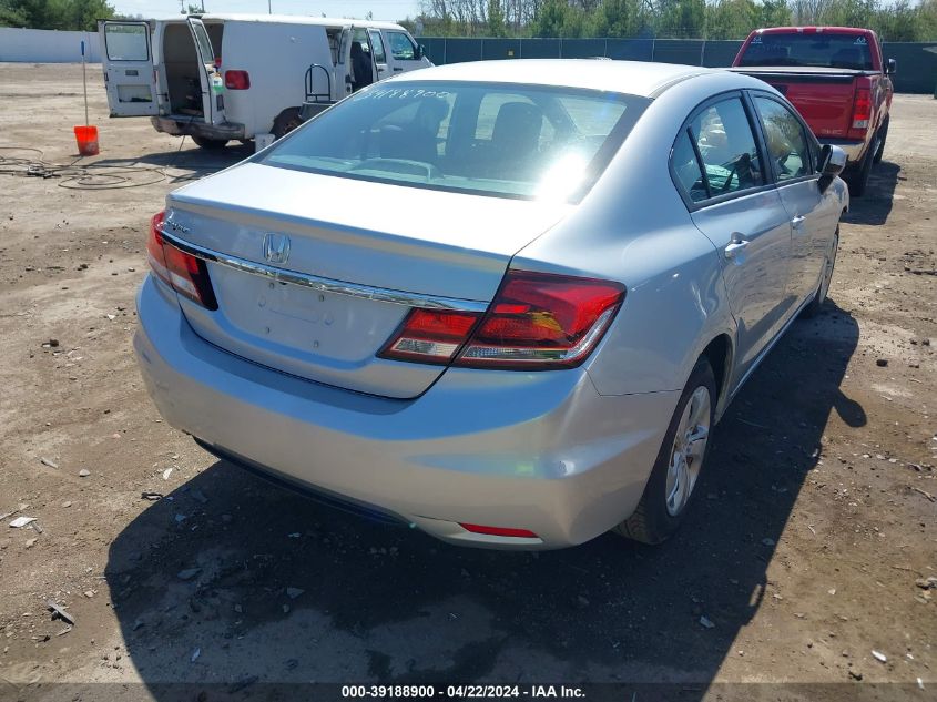 2HGFB2F58FH528801 2015 Honda Civic Lx