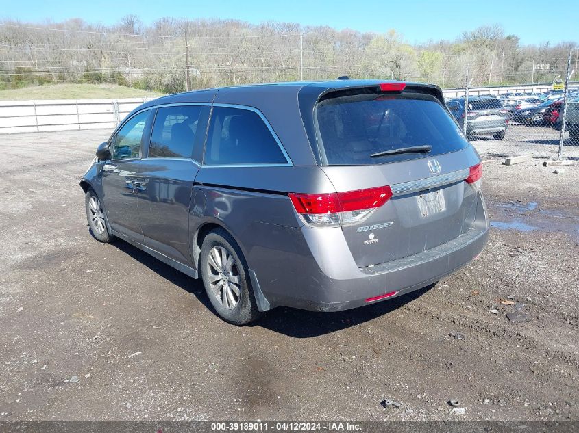 2016 Honda Odyssey Ex-L VIN: 5FNRL5H67GB048367 Lot: 39189011