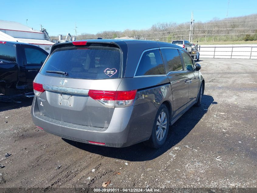 2016 Honda Odyssey Ex-L VIN: 5FNRL5H67GB048367 Lot: 39189011