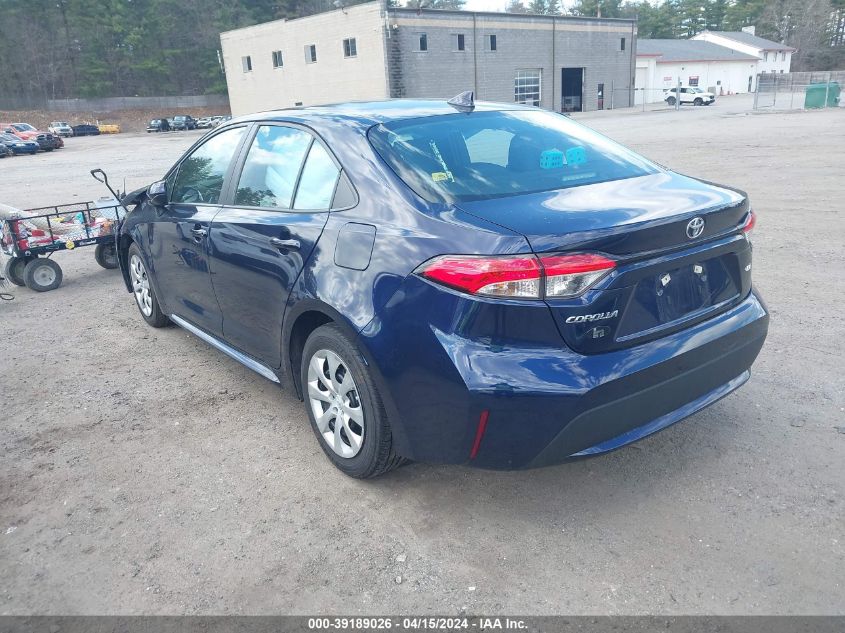 2020 Toyota Corolla Le VIN: 5YFEPRAE1LP062680 Lot: 39189026