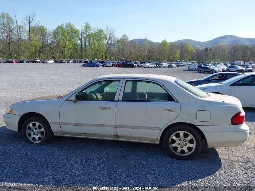 1YVGF22C625278384 | 2002 MAZDA 626