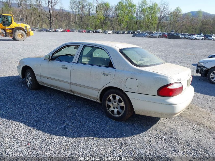 1YVGF22C625278384 | 2002 MAZDA 626