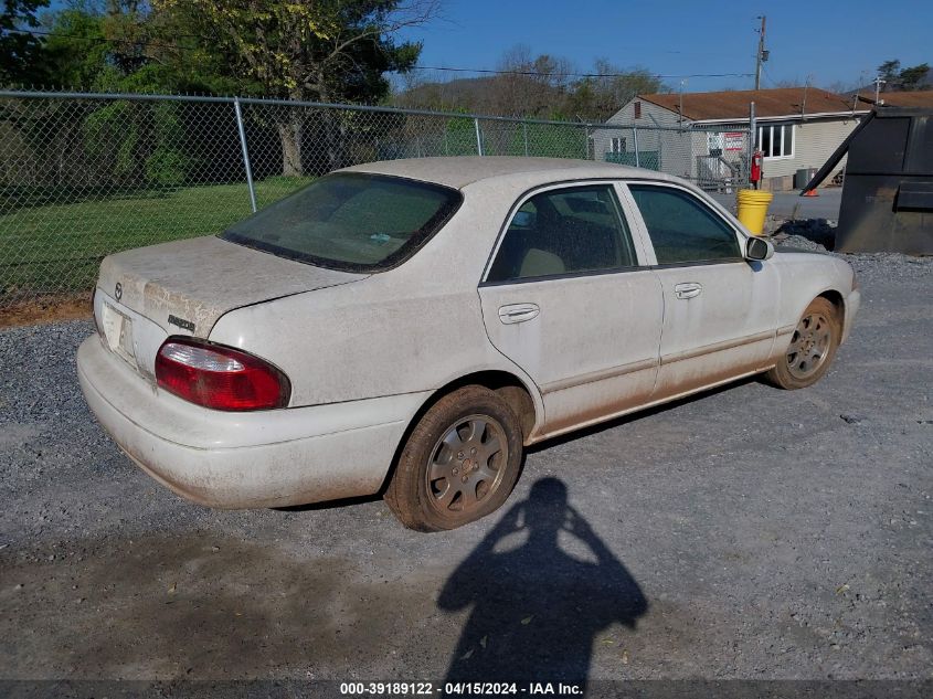 1YVGF22C625278384 | 2002 MAZDA 626