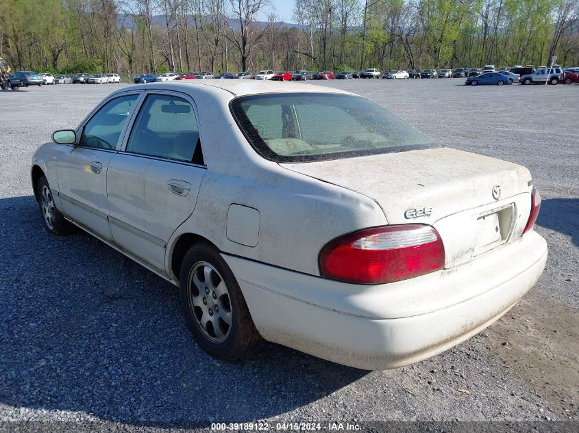 1YVGF22C625278384 | 2002 MAZDA 626