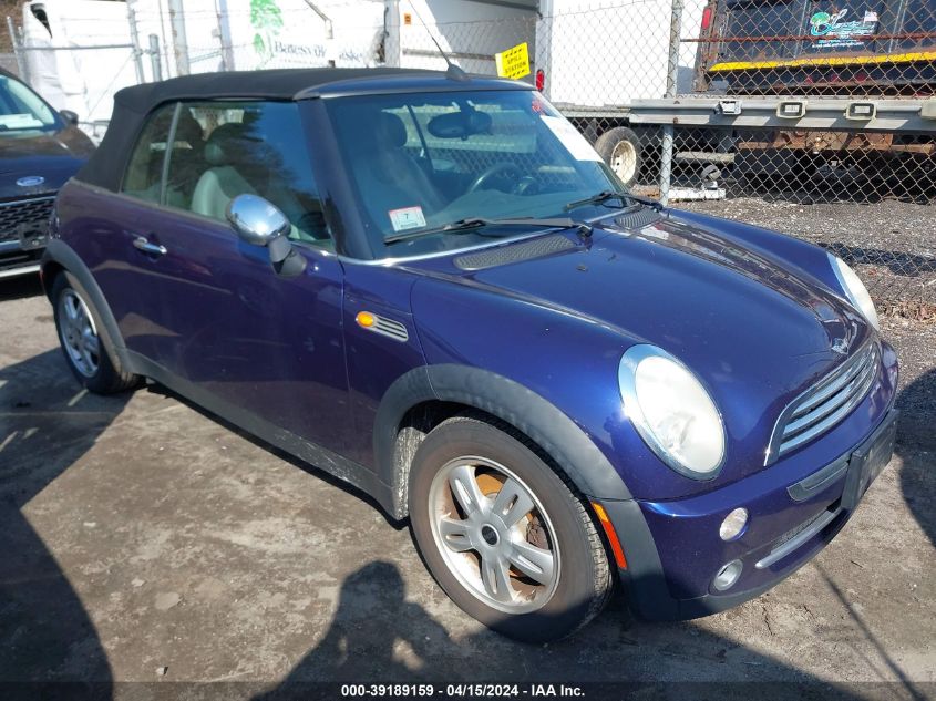 WMWRF33586TF64453 | 2006 MINI COOPER