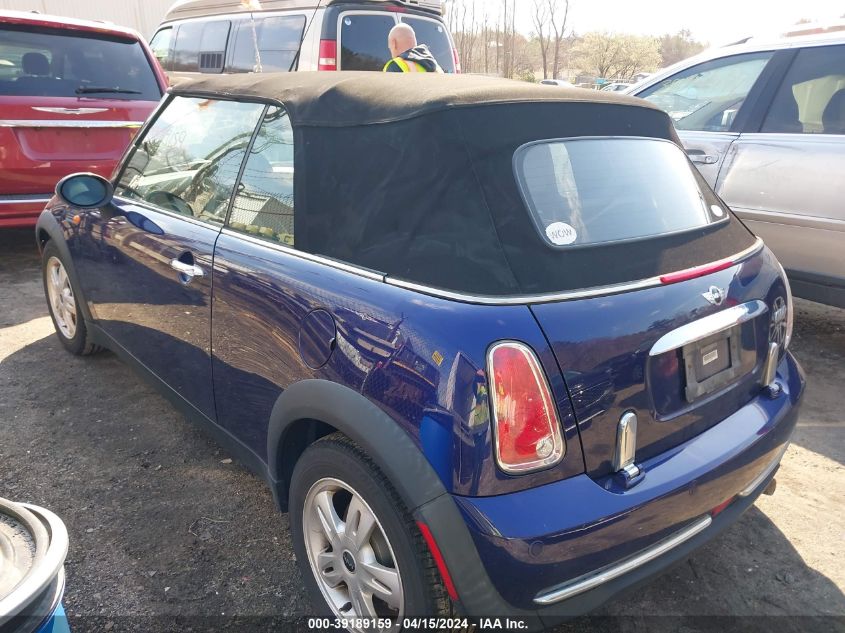 WMWRF33586TF64453 | 2006 MINI COOPER