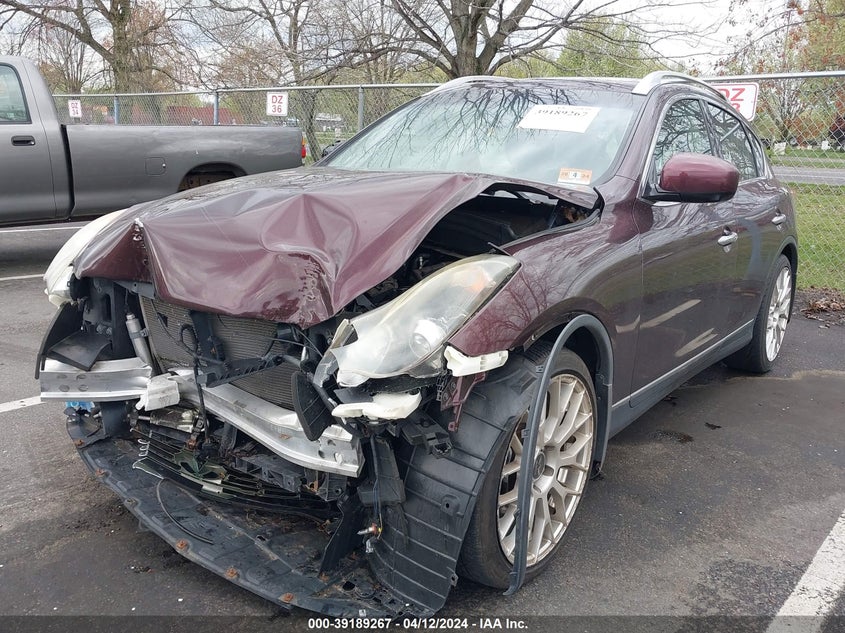 2011 Infiniti Ex35 Journey VIN: JN1AJ0HR1BM850822 Lot: 39189267