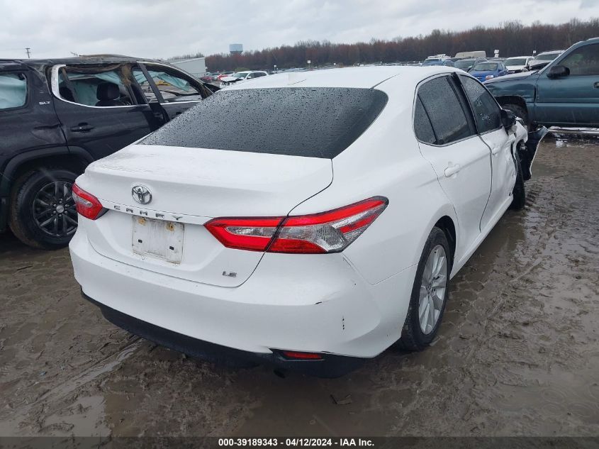 2019 Toyota Camry Le VIN: 4T1B11HK6KU853933 Lot: 39189343