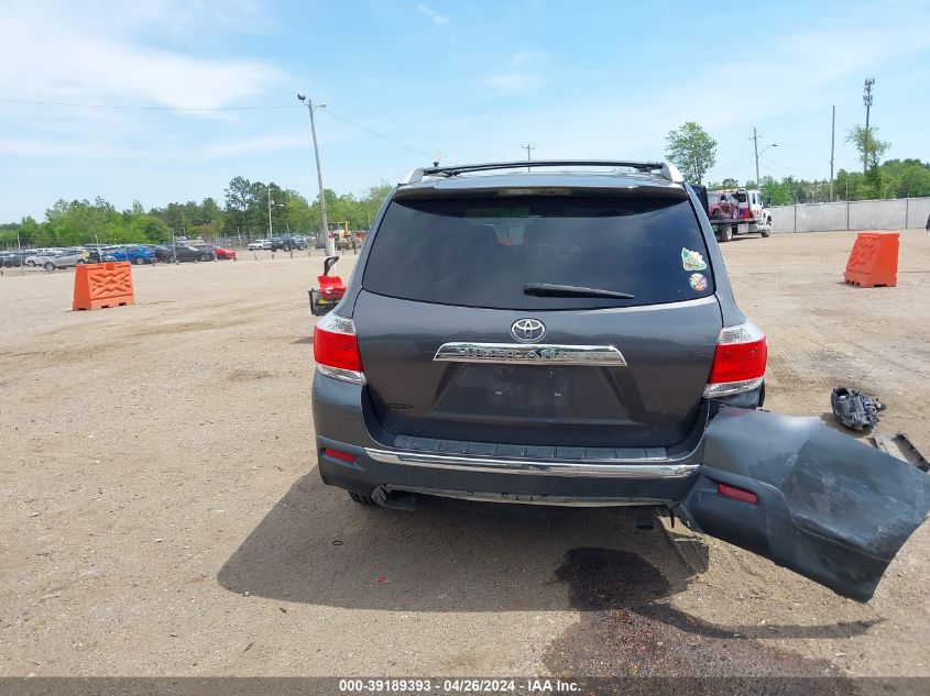 2013 Toyota Highlander Base V6 VIN: 5TDZK3EH2DS095746 Lot: 39189393