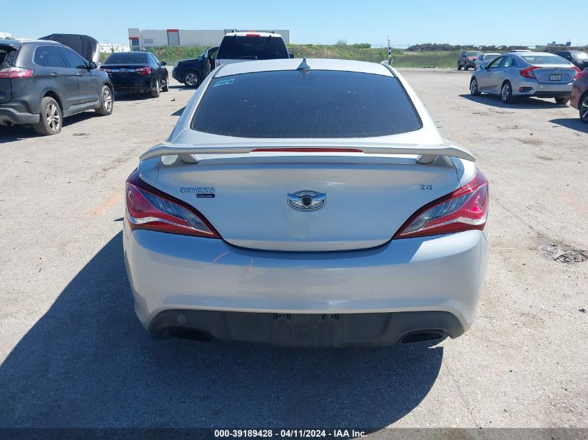 2016 Hyundai Genesis 3.8 Base VIN: KMHHT6KJ0GU132967 Lot: 39189428