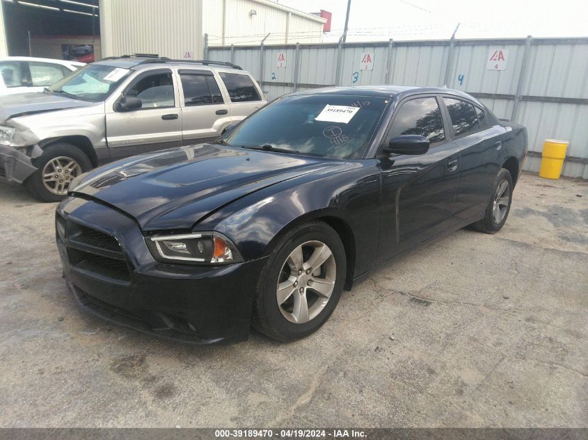 2013 Dodge Charger Sxt VIN: 2C3CDXHG4DH563358 Lot: 39189470