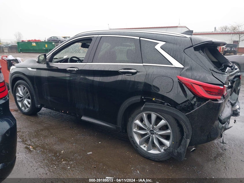 VIN 3PCAJ5BA7MF106098 2021 INFINITI QX50 LUXE
