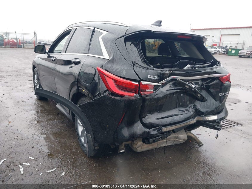 2021 Infiniti Qx50 Luxe VIN: 3PCAJ5BA7MF106098 Lot: 39189513