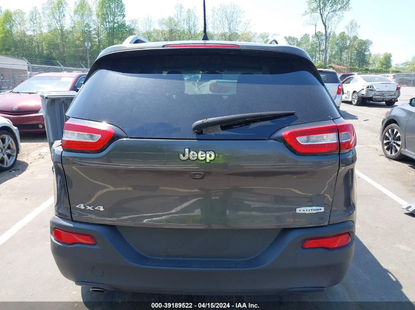 2017 Jeep Cherokee Latitude 4X4 VIN: 1C4PJMCB2HW521505 Lot: 39189522