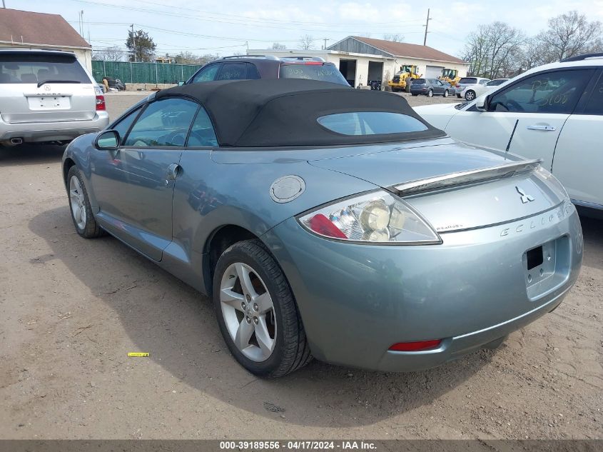 4A3AL35T67E042229 | 2007 MITSUBISHI ECLIPSE SPYDER