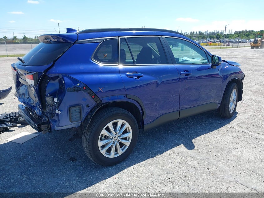2023 Toyota Corolla Cross Le VIN: 7MUBAAAG6PV037669 Lot: 39189617
