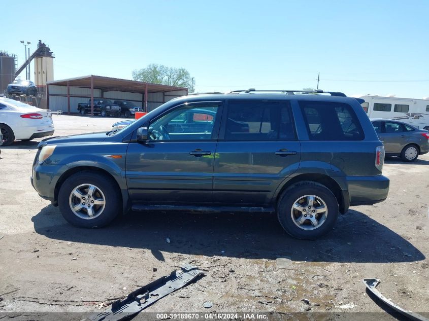 5FNYF18566B012882 2006 Honda Pilot Ex-L