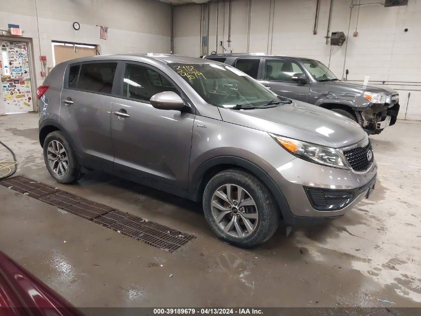 2015 Kia Sportage Lx VIN: KNDPBCAC7F7766990 Lot: 39189679