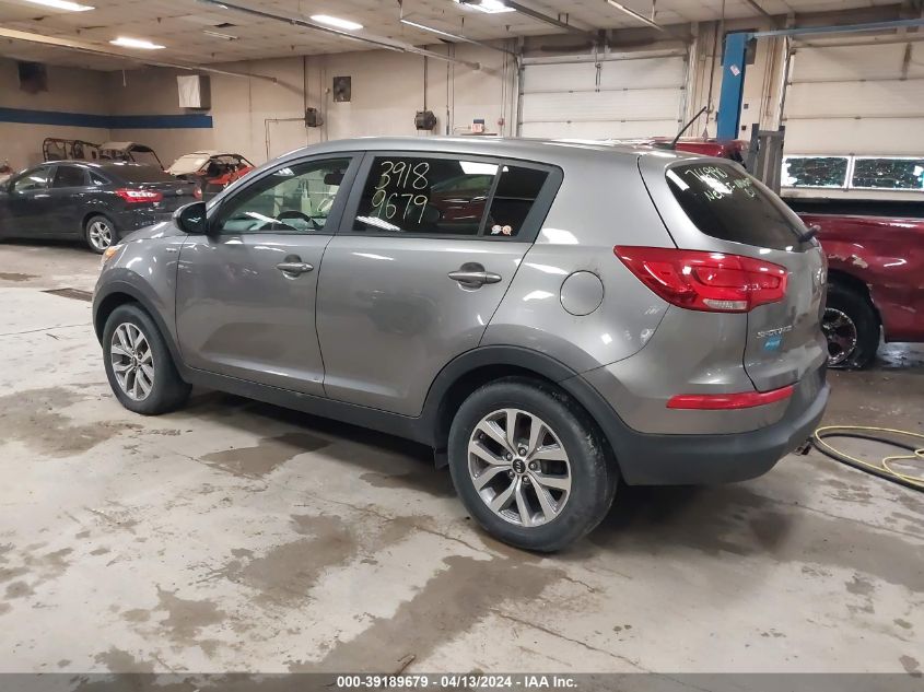 2015 Kia Sportage Lx VIN: KNDPBCAC7F7766990 Lot: 39189679