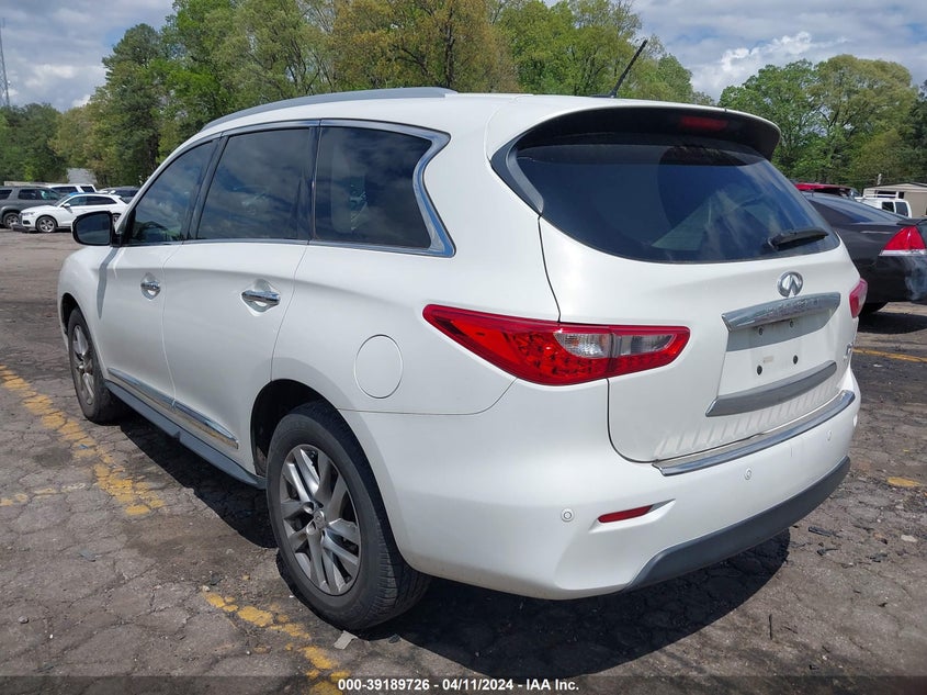 2013 Infiniti Jx35 VIN: 5N1AL0MN3DC310080 Lot: 39189726
