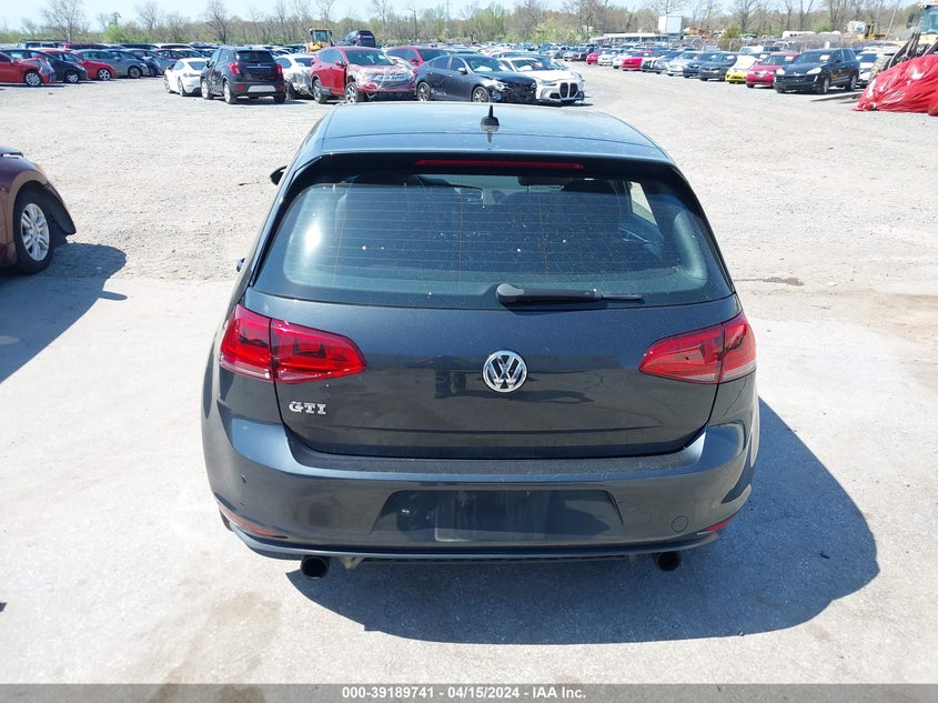 2015 VOLKSWAGEN GOLF GTI 2.0T SE 4-DOOR - 3VW4T7AU5FM052777