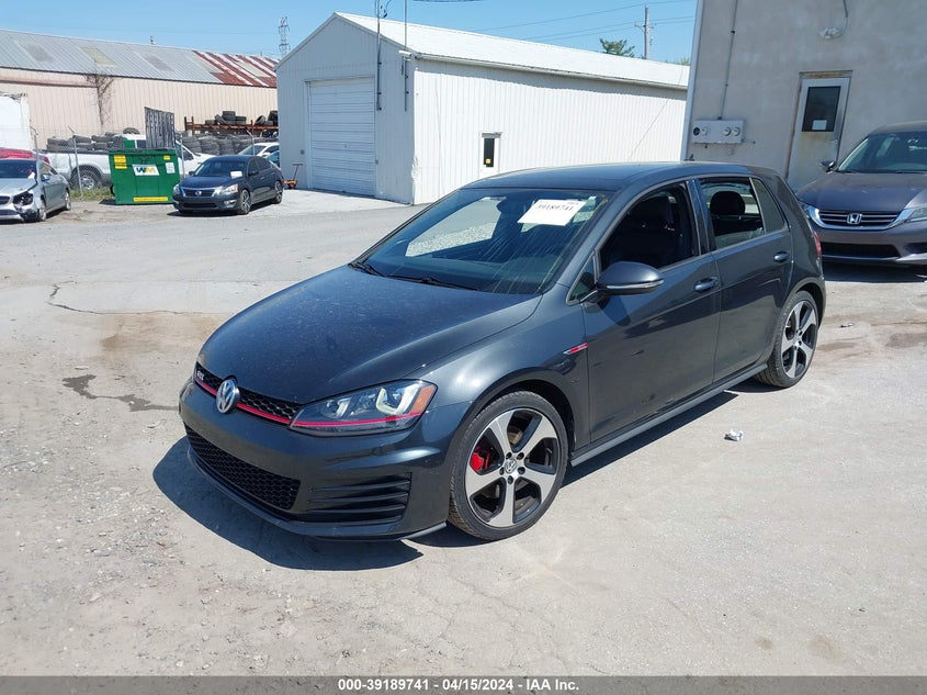 2015 VOLKSWAGEN GOLF GTI 2.0T SE 4-DOOR - 3VW4T7AU5FM052777