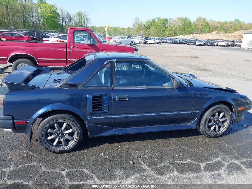 JT2AW15C1K0156961 1989 Toyota Mr2