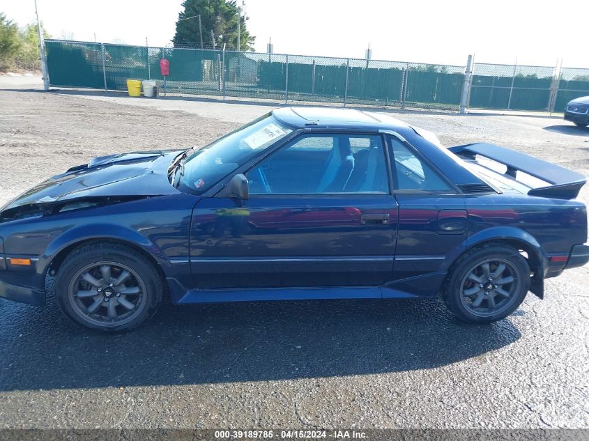 JT2AW15C1K0156961 1989 Toyota Mr2