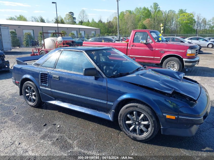 JT2AW15C1K0156961 1989 Toyota Mr2