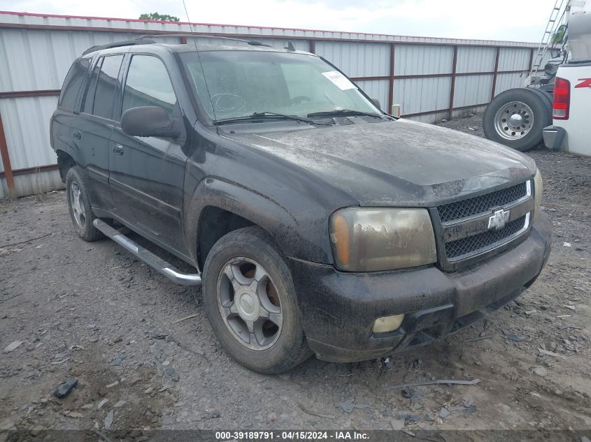 2008 Chevrolet Trailblazer Lt VIN: 1GNDS13S182183057 Lot: 39189791