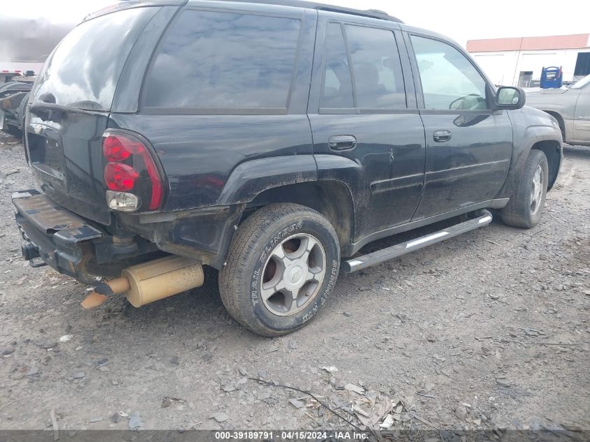 2008 Chevrolet Trailblazer Lt VIN: 1GNDS13S182183057 Lot: 39189791