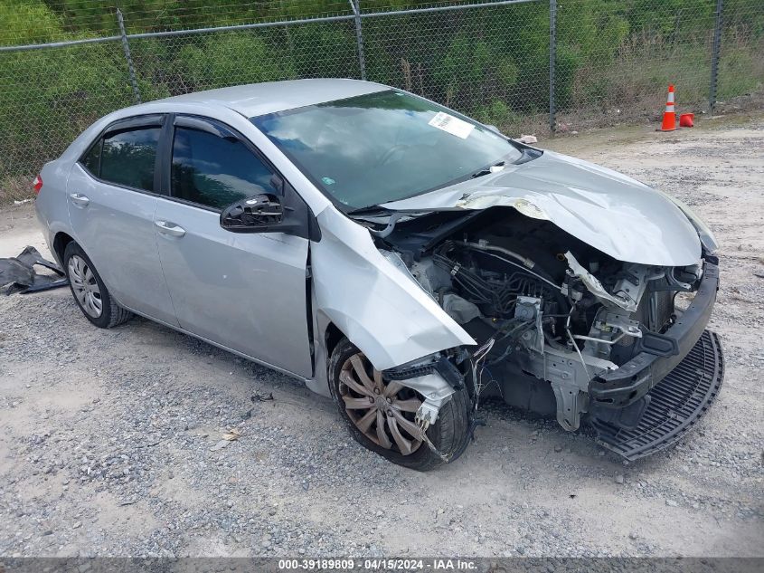 2014 Toyota Corolla Le VIN: 2T1BURHE5EC086890 Lot: 39189809