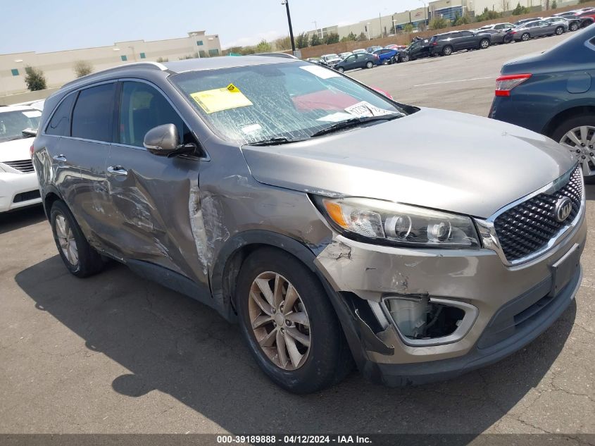 2016 KIA SORENTO 3.3L LX - 5XYPG4A54GG077213