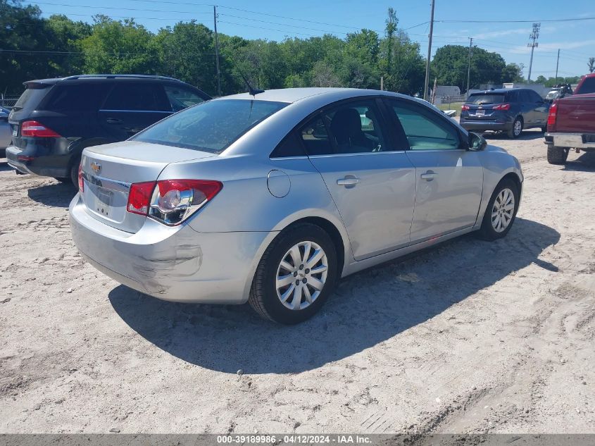 2011 Chevrolet Cruze Ls VIN: 1G1PC5SH0B7224037 Lot: 39189986