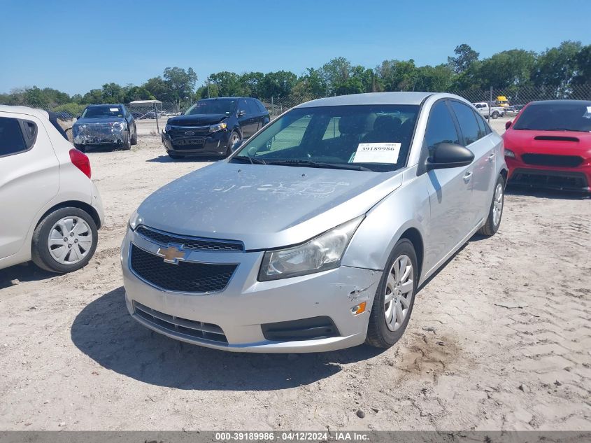 2011 Chevrolet Cruze Ls VIN: 1G1PC5SH0B7224037 Lot: 39189986