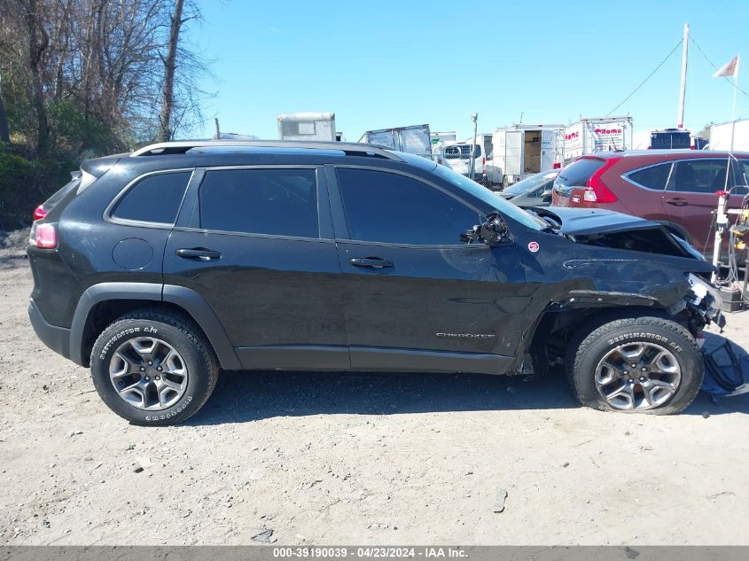 2019 Jeep Cherokee Trailhawk 4X4 VIN: 1C4PJMBN9KD489733 Lot: 39190039